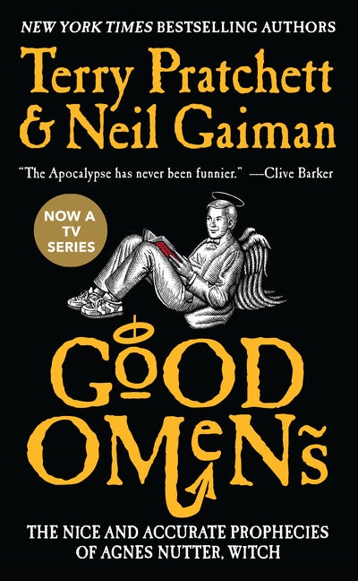 Item #346559 Good Omens: The Nice and Accurate Prophecies of Agnes Nutter, Witch. Neil Gaiman,...
