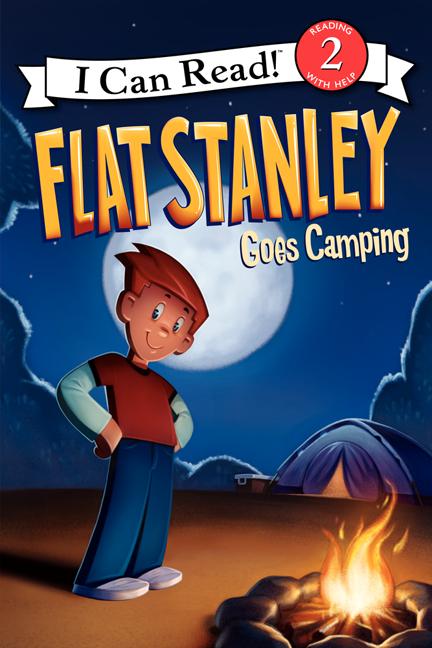 Item #278559 Flat Stanley Goes Camping (I Can Read Level 2). Jeff Brown, Lori Haskins, Houran
