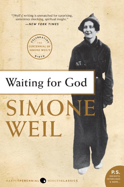 Item #309368 Waiting for God. Simone Weil