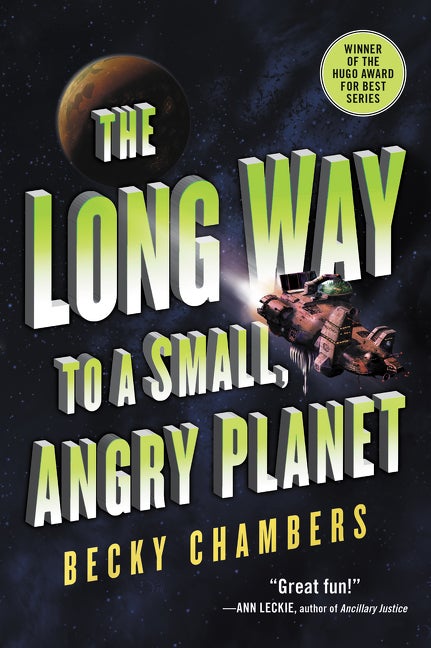 Item #329393 The Long Way to a Small, Angry Planet (Wayfarers). Becky Chambers