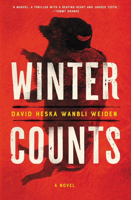Item #344113 Winter Counts: A Novel. David Heska Wanbli Weiden