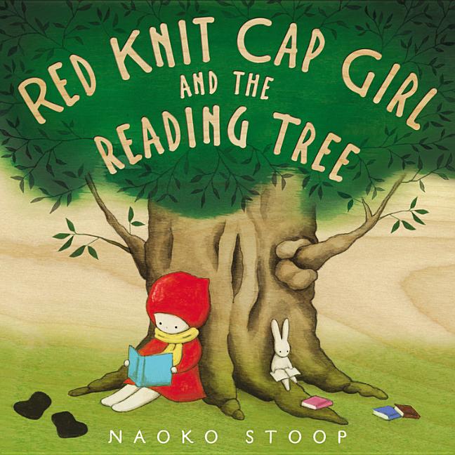 Item #337070 Red Knit Cap Girl and the Reading Tree. Naoko Stoop