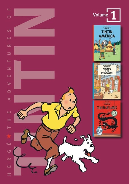 Item #333031 The Adventures of Tintin: Tintin in America / Cigars of the Pharaoh / The Blue Lotus...