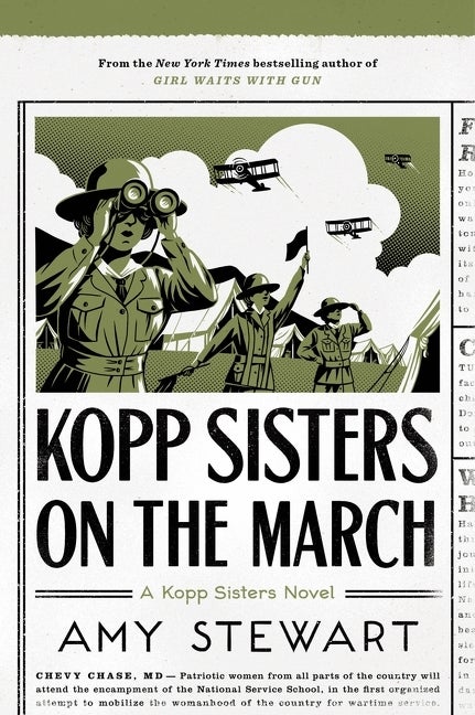 Item #353820 Kopp Sisters on the March (A Kopp Sisters Novel). Amy Stewart