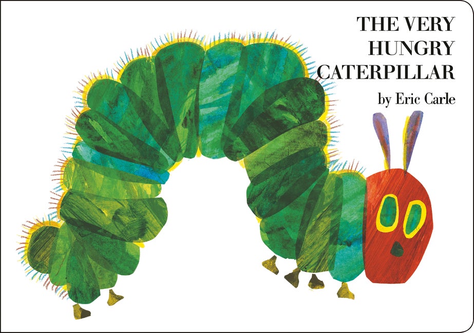 Item #329667 The Very Hungry Caterpillar board book. Eric Carle
