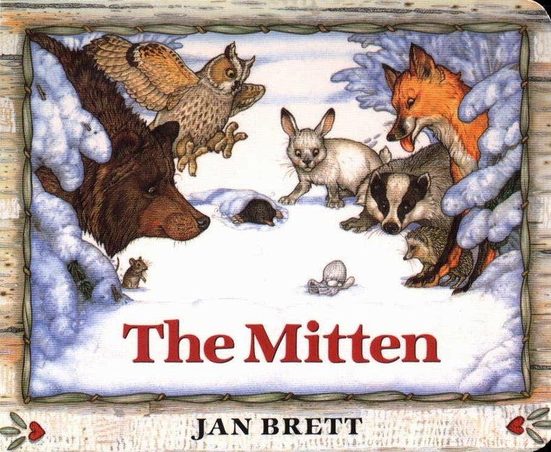 Item #319758 The Mitten Board Book Edition. Jan Brett