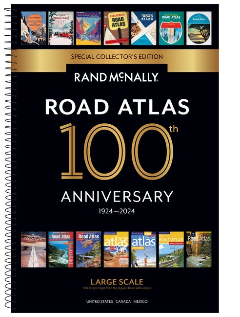 Item #335472 Rand McNally 2024 Large Scale Road Atlas (Rand McNally Large Scale Road Atlas USA)....