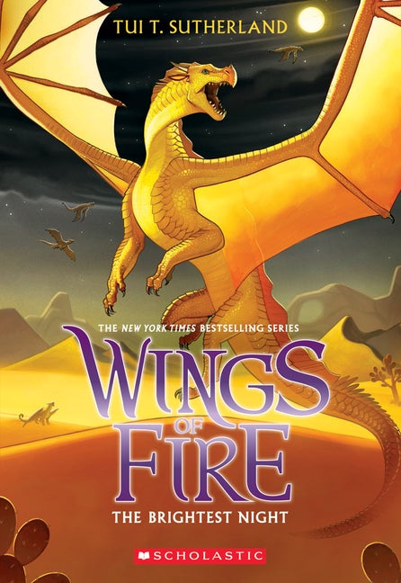 Item #330336 The Brightest Night (Wings of Fire #5). Tui T. Sutherland