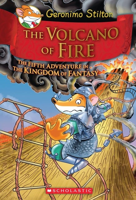 Item #342100 The Volcano of Fire (Geronimo Stilton and the Kingdom of Fantasy #5). Geronimo Stilton