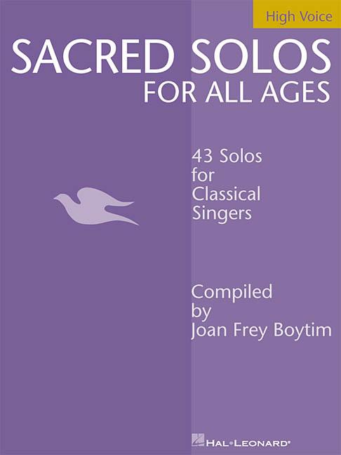 Item #209773 Sacred Solos for All Ages: 43 Solos for Classical Singers (High Voice). Joan Frey...