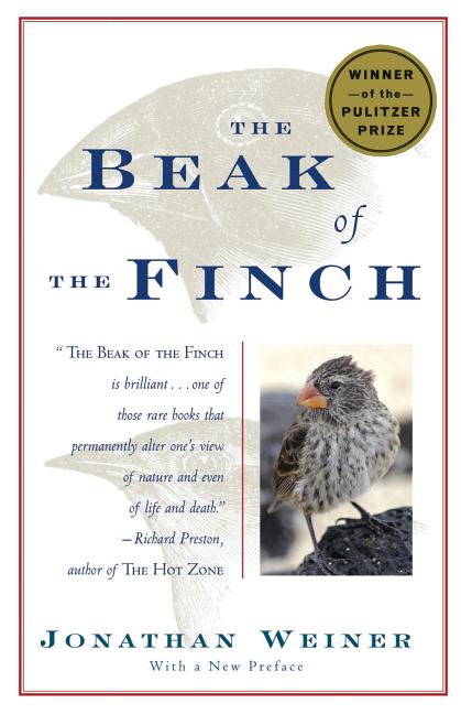 Item #325164 The Beak of the Finch: A Story of Evolution in Our Time. Jonathan Weiner