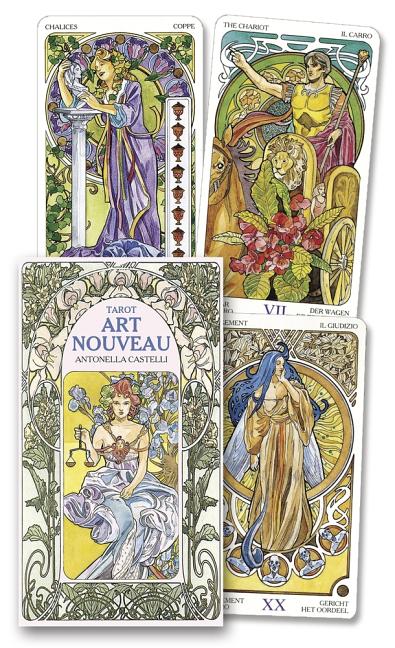 Item #326160 Tarot Art Nouveau (English and Spanish Edition). Lo Scarabeo.
