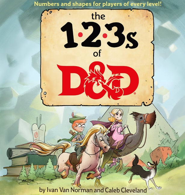 Item #335226 The 123s of D&D / Dungeons & Dragons Children's Book / Children's Gift. Ivan Van...
