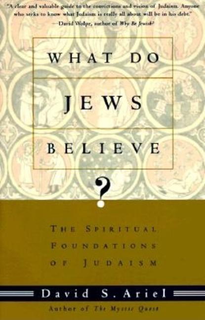 Item #310600 What Do Jews Believe?: The Spiritual Foundations of Judaism. David Ariel