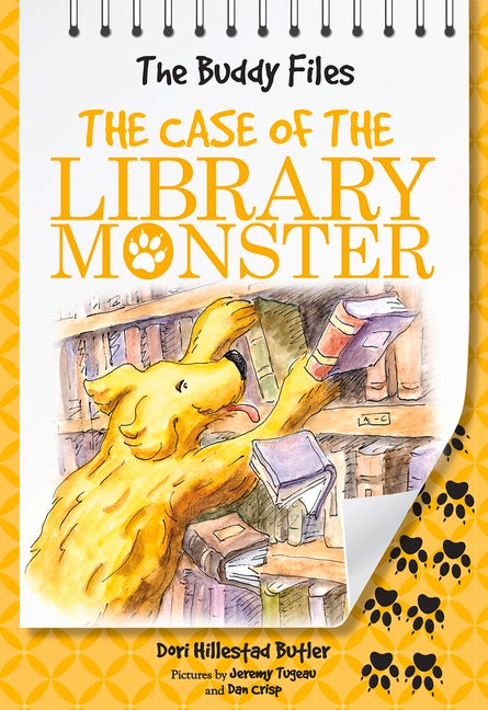 Item #293617 The Buddy Files: The Case of the Library Monster (Book 5). Dori Hillestad Butler
