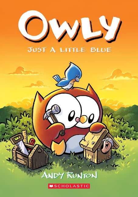 Item #342108 Just a Little Blue: A Graphic Novel (Owly #2) (2). Andy Runton