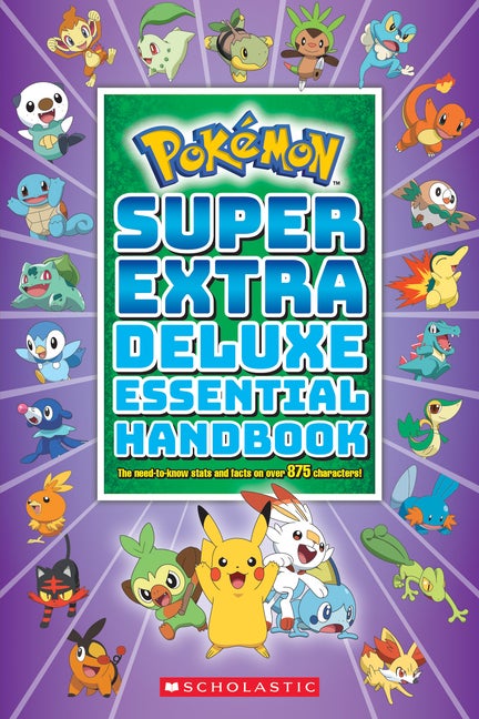 Item #355782 Super Extra Deluxe Essential Handbook (Pokémon): The Need-to-Know Stats and Facts...