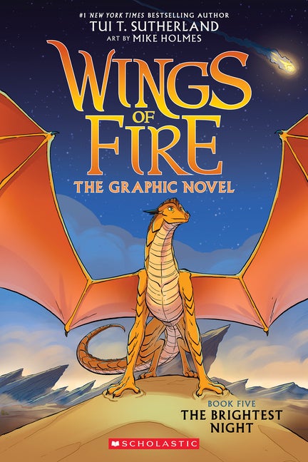 Item #337946 The Brightest Night (Wings of Fire Graphic Novel #5): A Graphix Book (Wings of Fire...