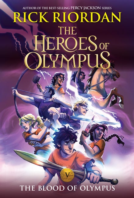 Item #348189 The Heroes of Olympus, Book Five The Blood of Olympus (new cover) (The Heroes of...