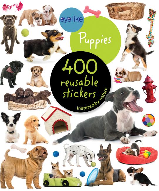 Item #347759 Eyelike Stickers: Puppies. Workman Publishing
