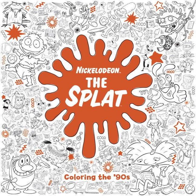 Item #259838 The Splat Adult Coloring Book (Nickelodeon). Random House