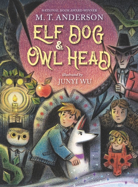 Item #329666 Elf Dog and Owl Head. M. T. Anderson
