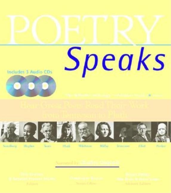 Item #278129 Poetry Speaks: Hear Great Poets Read Their Work from Tennyson to Plath (Book and 3...