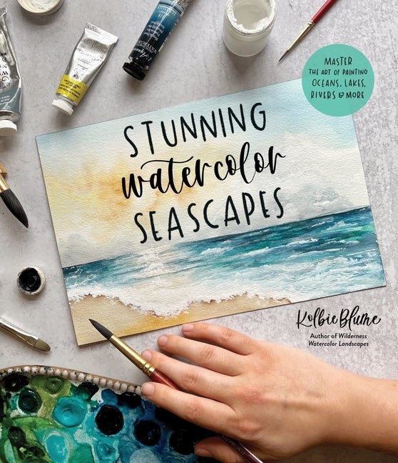 Item #339809 Stunning Watercolor Seascapes: Master the Art of Painting Oceans, Rivers, Lakes and...