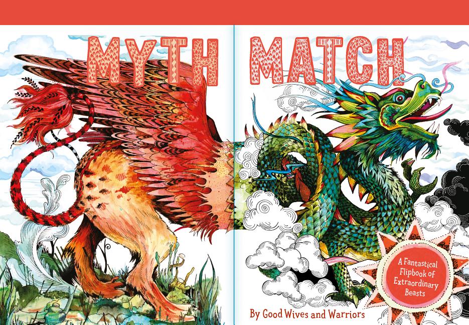 Item #335597 Myth Match: A Fantastical Flipbook of Extraordinary Beasts