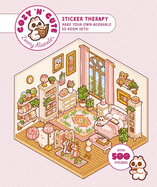 Item #439404 Cute'n'cozy Sticker Therapy: Make Your Own Adorable 3D Room Sets: Over 500...