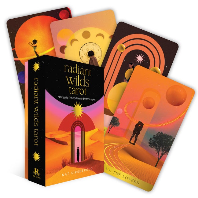 Item #321457 Radiant Wilds Tarot: Navigate Inner Desert Dreamscapes (78 Full-Color Cards and...