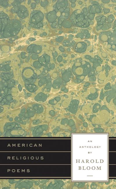 Item #202311 American Religious Poems: An Anthology by Harold Bloom. Harold Bloom, Jesse Zuba
