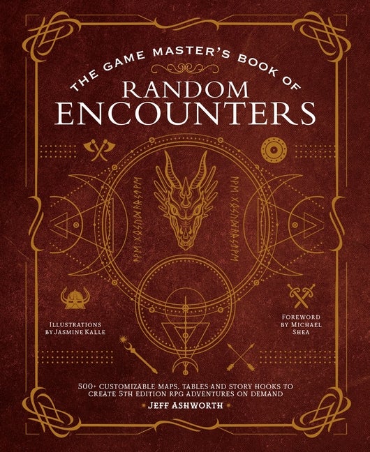 Item #336510 The Game Master's Book of Random Encounters: 500+ customizable maps, tables and...