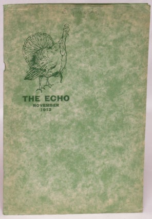 Item #105427 The Echo (Santa Rosa High School), November 1913 (vol. VI, no. 3