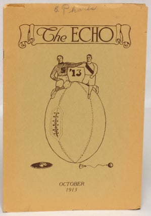 Item #105431 The Echo (Santa Rosa High School), October 1913 (vol. VI, no. 2