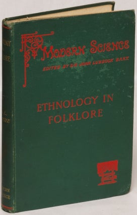 Item #109071 Ethnology in Folklore. George Laurence Gomme