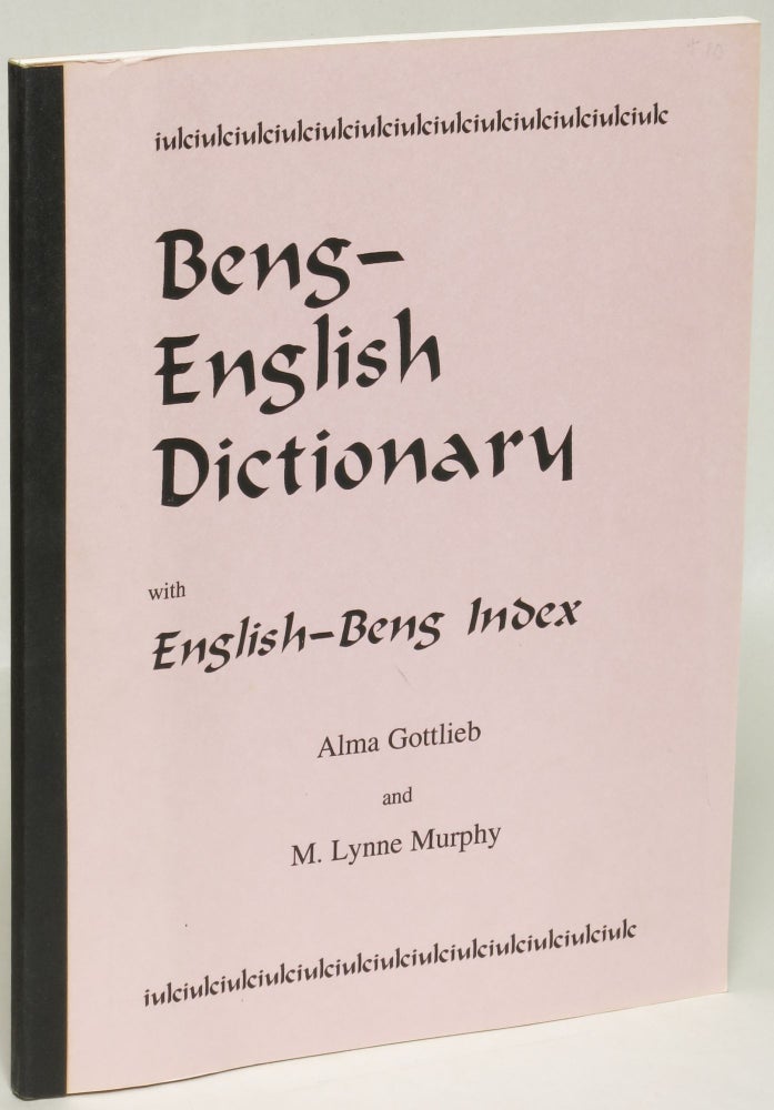 Item #111626 Beng-English Dictionary. Alma Gottlieb, M. Lynne Murphy.