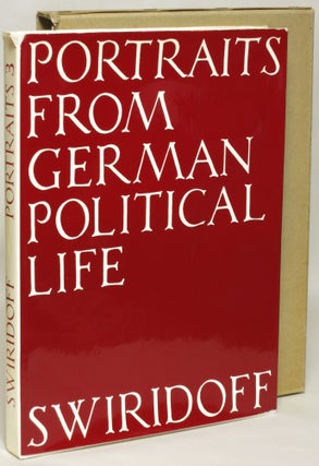 Portraits From German Political Life (Volume 3)