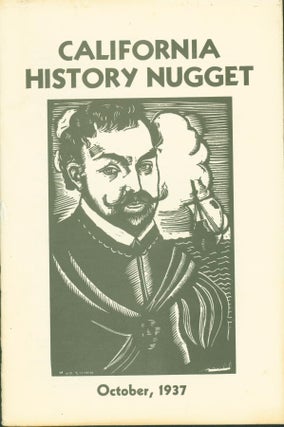 Item #131897 California History Nugget, volume 5. Owen C. Coy
