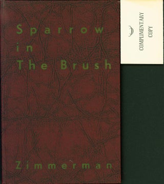 Item #135710 Sparrow in the Brush: Collected Poems. Jennie M. Zimmerman