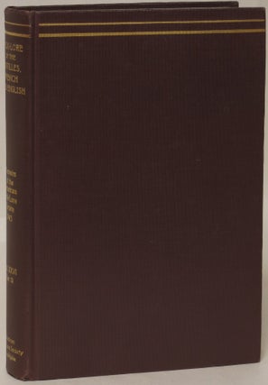 Item #138532 Folk-Lore of the Antilles, French and English, Part III. Elsie Clews Parsons