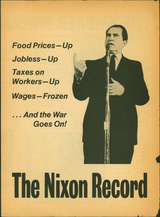 The Nixon Record [cover title]