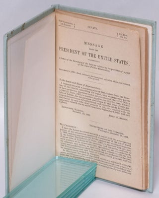 Message from the President of the United States, transmitting A Letter of the Secretary of the Interior relative to the purchase of a part of the Coeur d'Alene Reservation