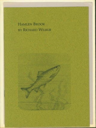Item #151839 Hamlen Brook. Richard Wilbur