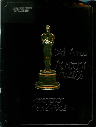 Item #166511 54th Annual Academy Awards Program. March 29, 1982