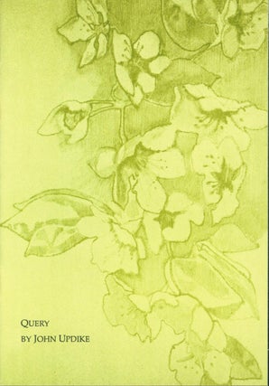 Item #175363 Query [Cover title]. John Updike