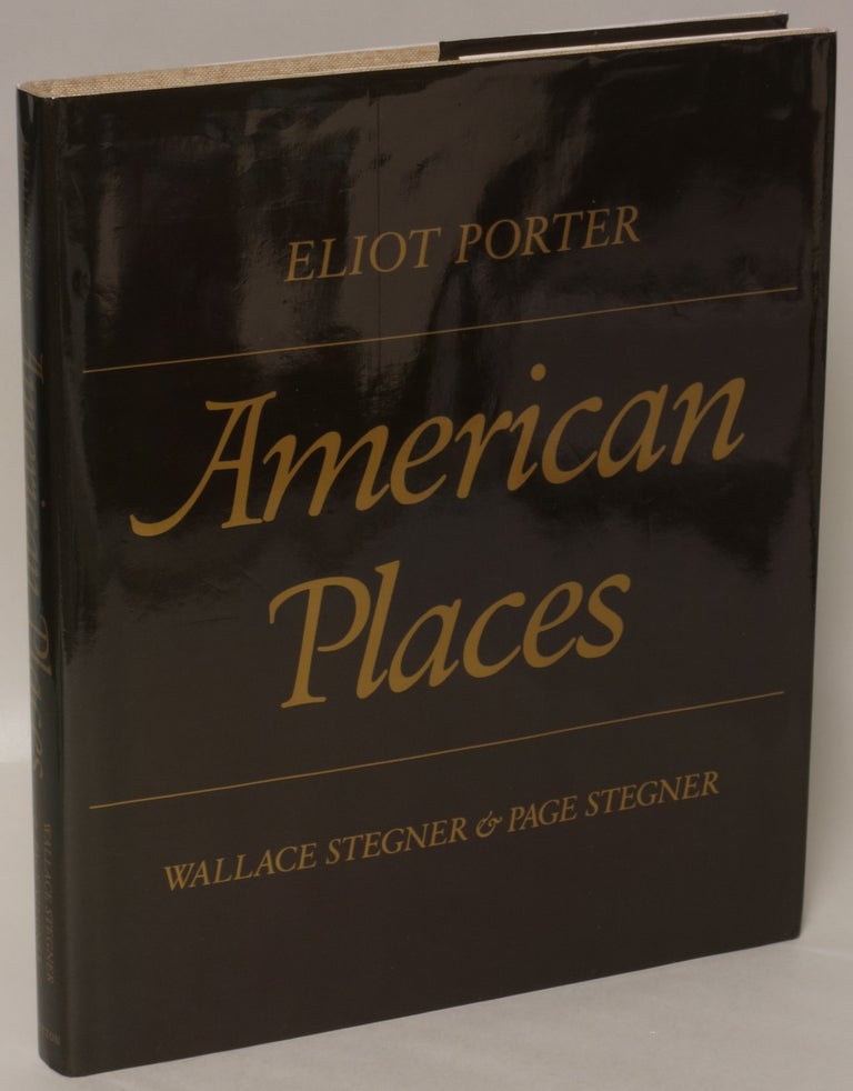 Item #178547 American Places. Wallace Stegner, Page Stegner.