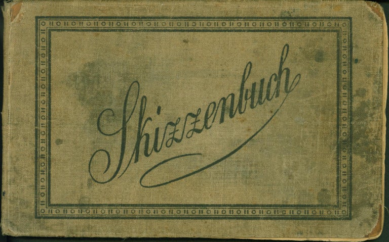 Item #188884 Skizzenbuch [Sketchbook, 1889]. Br Paul, Brother, Bruder.