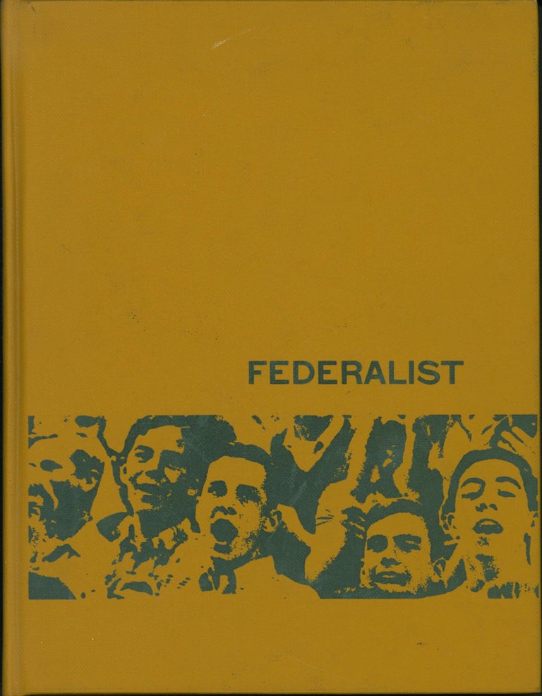 Item #193618 1968 James Madison High School Federalist Yearbook (Portland, OR). James Madison High School.