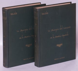 Item #194994 La anarquia del lenguaje en la America espanola [two volumes, complete]. Dario Rubio